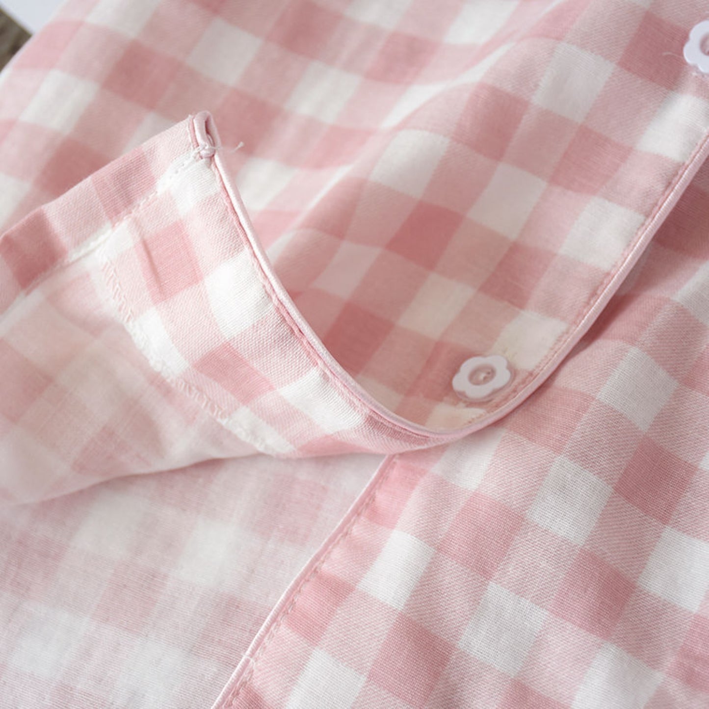 Classic Gingham Pajama Coordinates