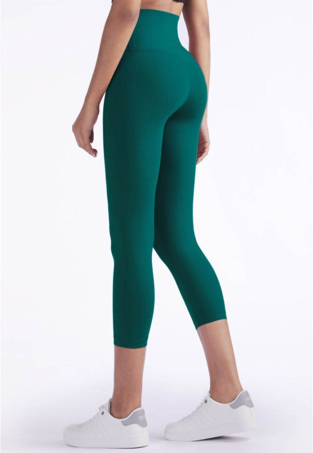 Leggings de cintura alta recortados