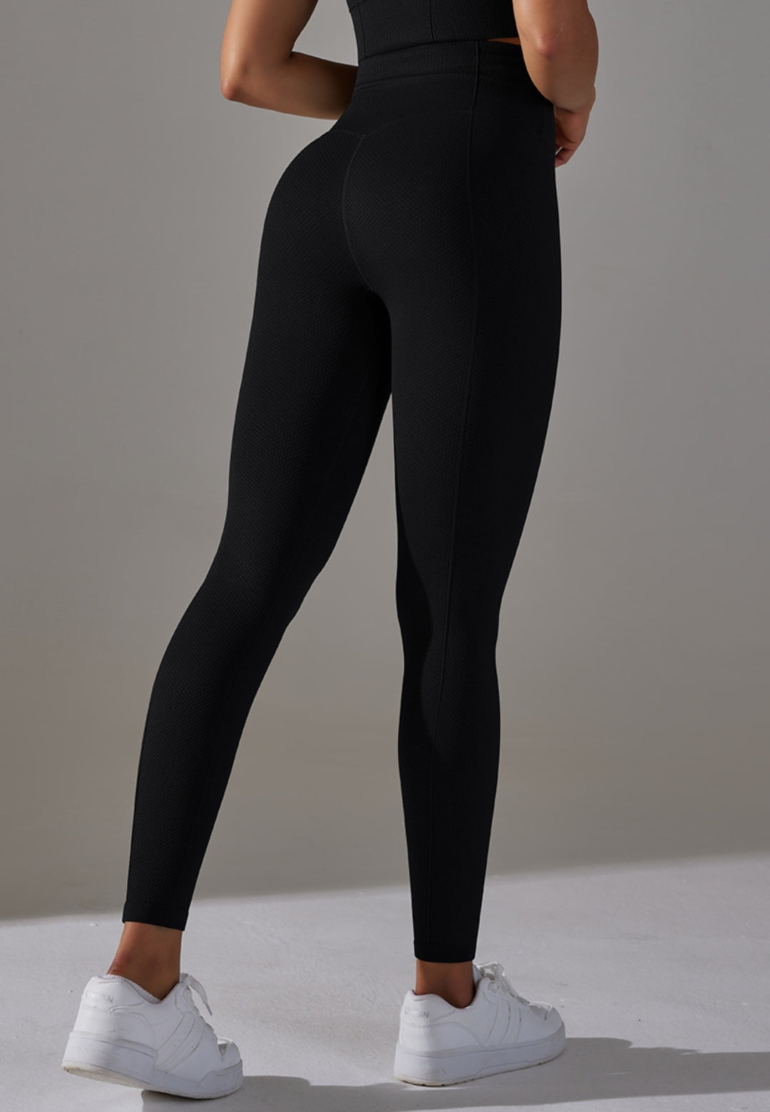 Leggings de cintura alta con costura central
