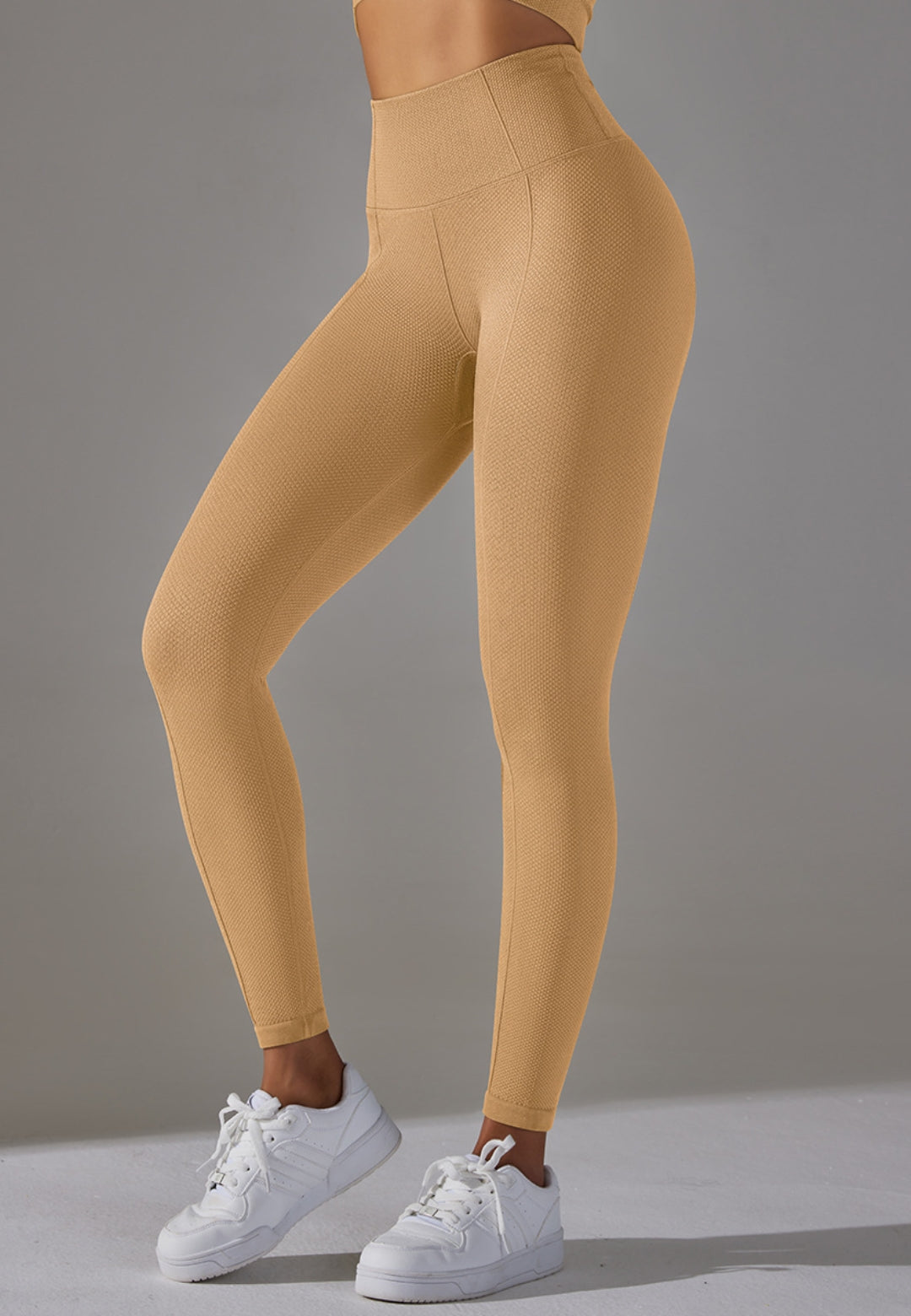 Leggings de cintura alta con costura central