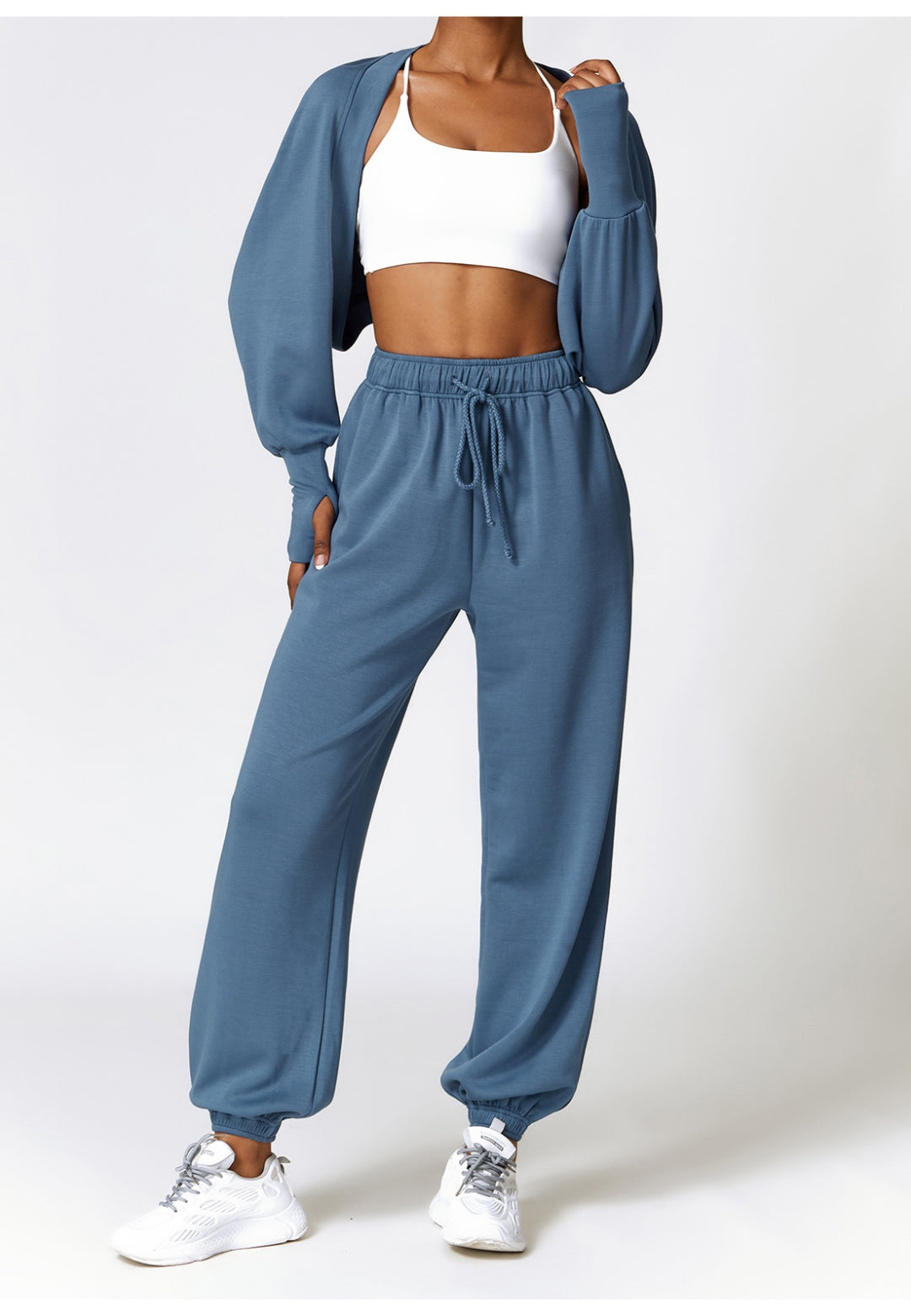 Pantalones deportivos de cintura alta y confort