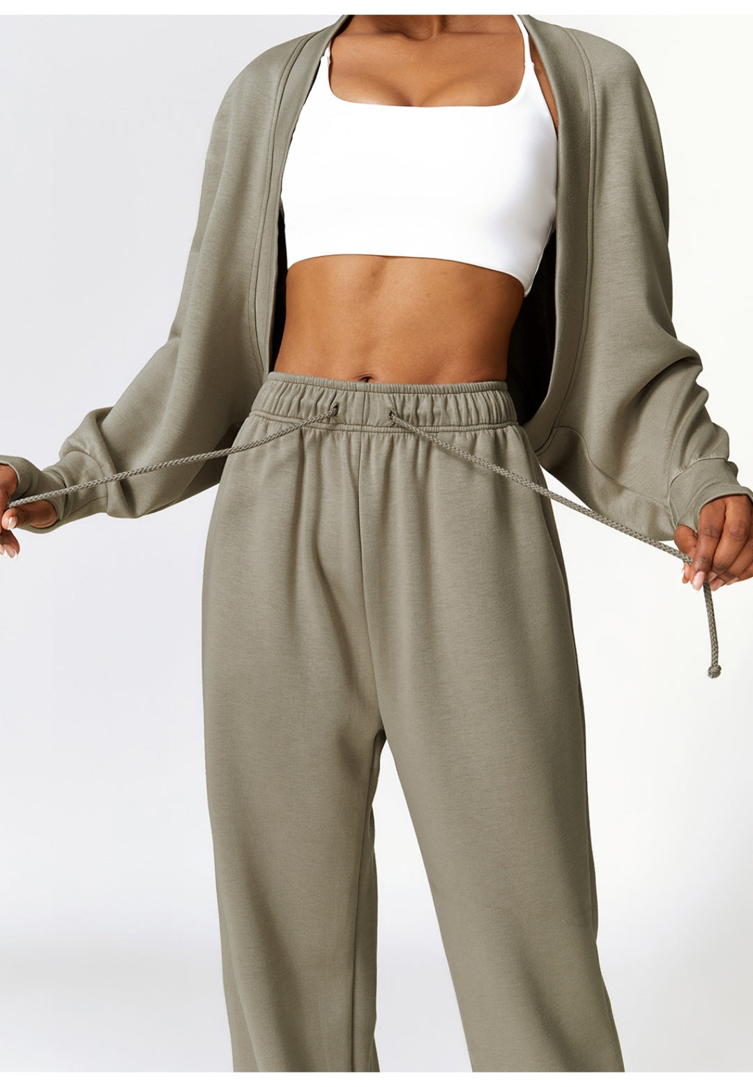 Pantalones deportivos de cintura alta y confort