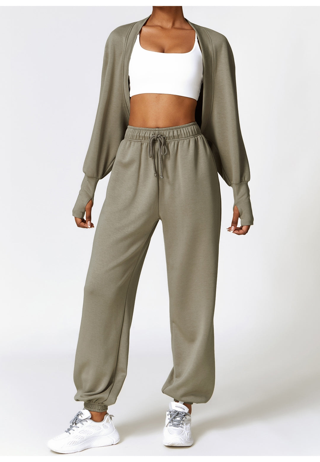 Pantalones deportivos de cintura alta y confort