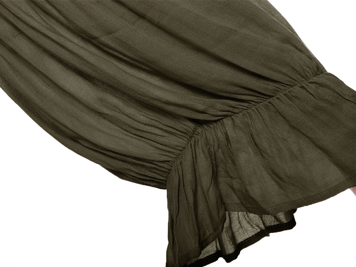 Blusa campesina con hombros descubiertos y talla grande