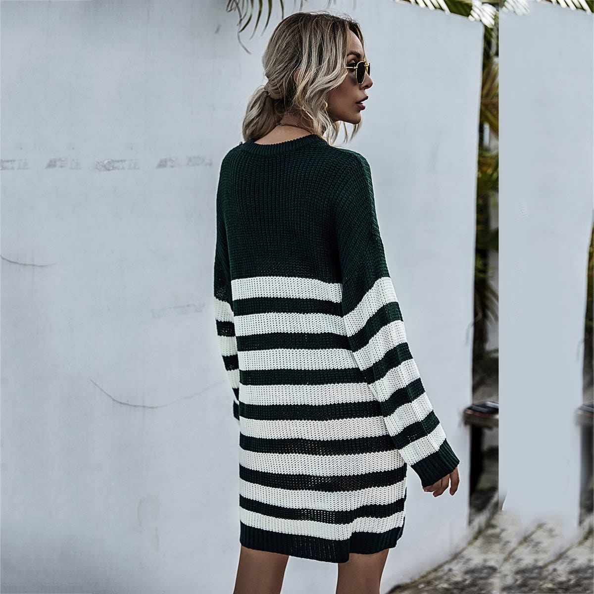 Vestido suéter ligero de primavera