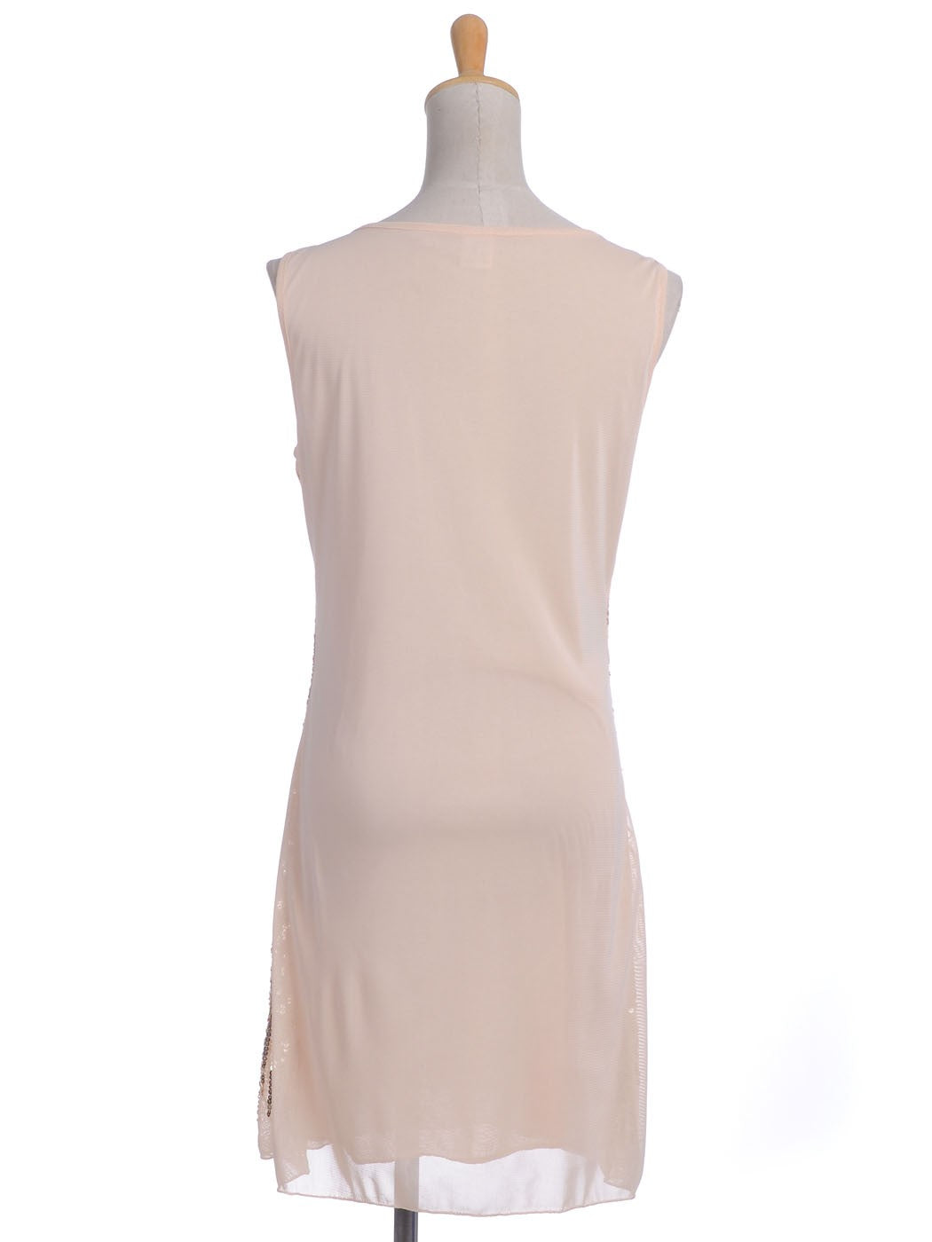 Vestido camisero glamoroso adornado con diamantes de imitación y lentejuelas