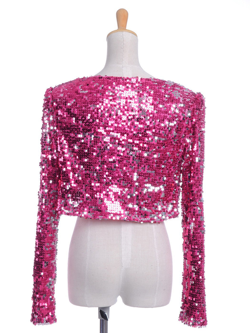 Sequin Bedazzled Bolero