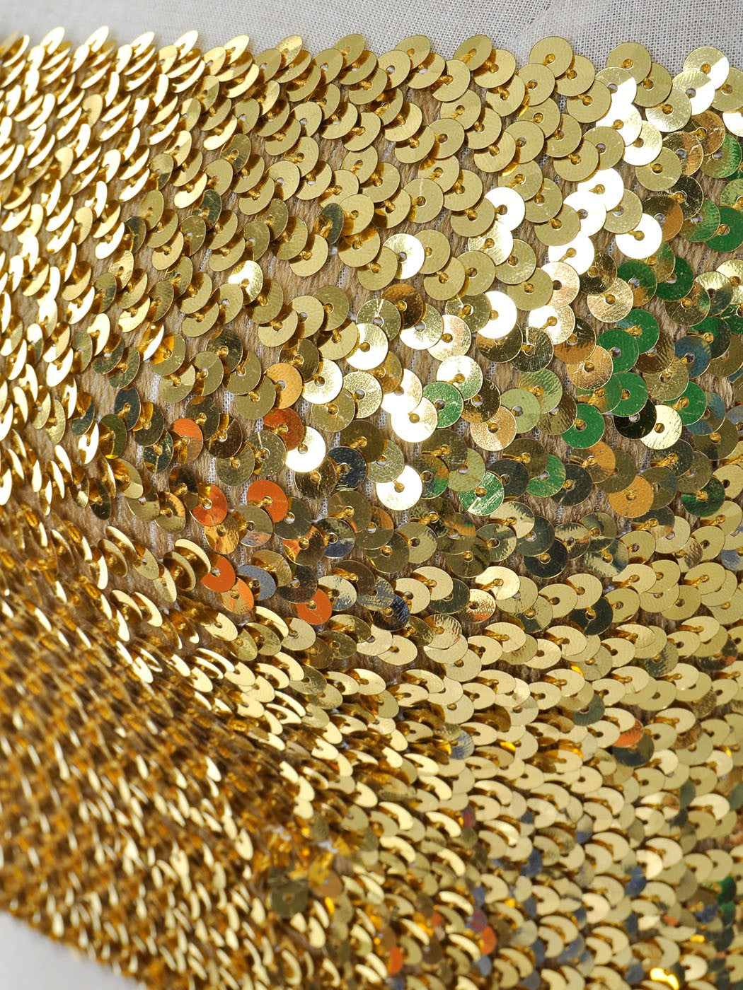 Bandeau sin tirantes con lentejuelas y purpurina