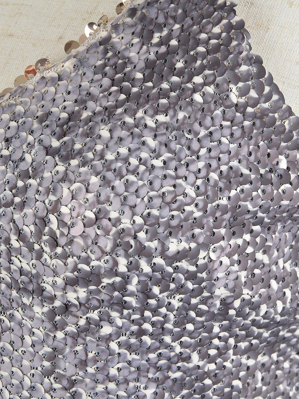 Matte Sequin Python Print Camisole Top