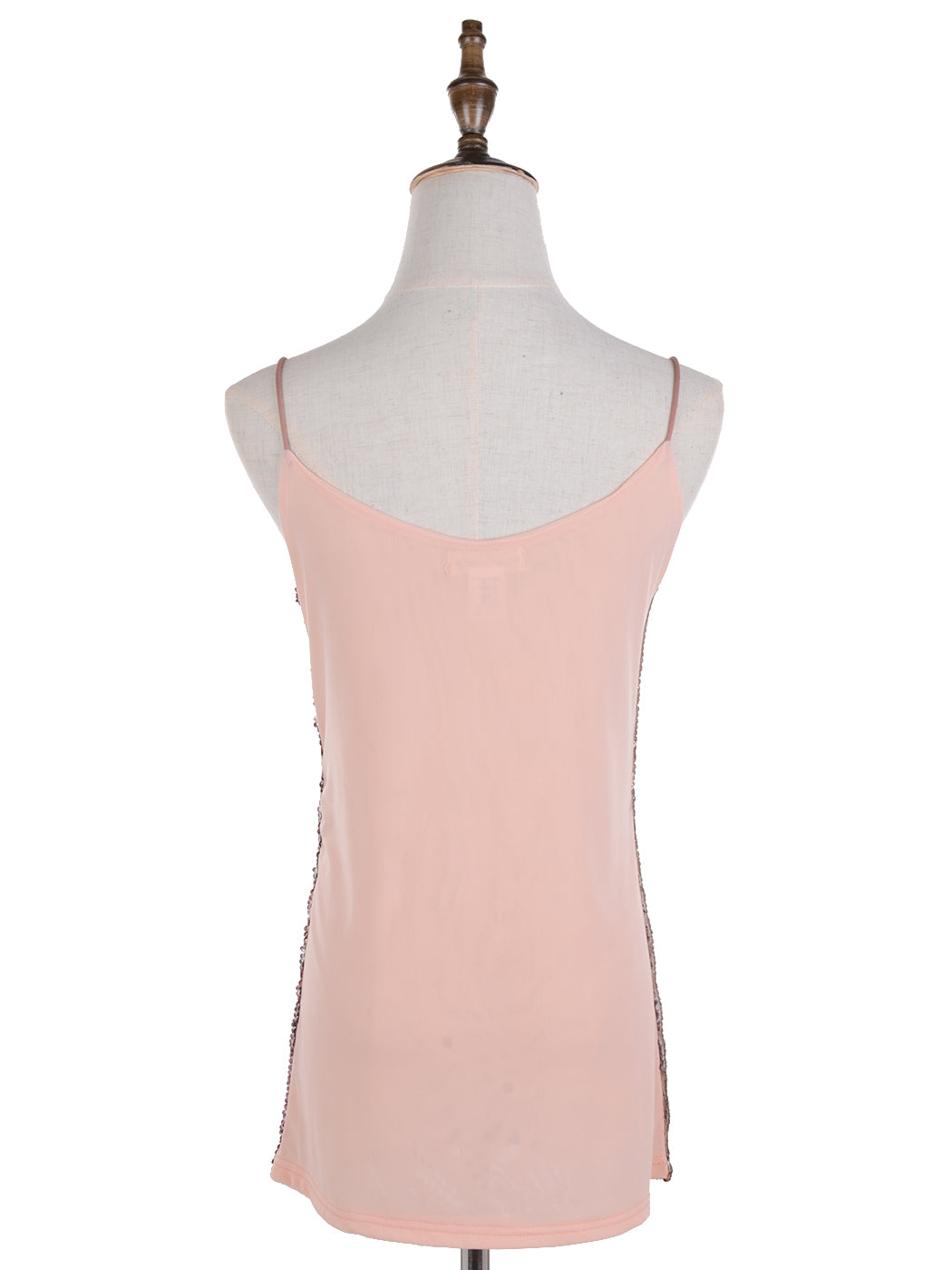 Matte Sequin Python Print Camisole Top