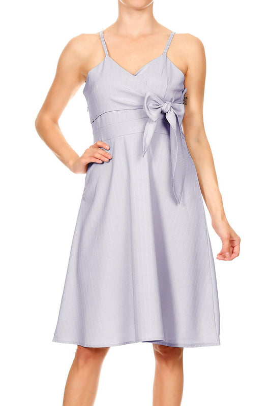 Vestido de fiesta con tirantes finos