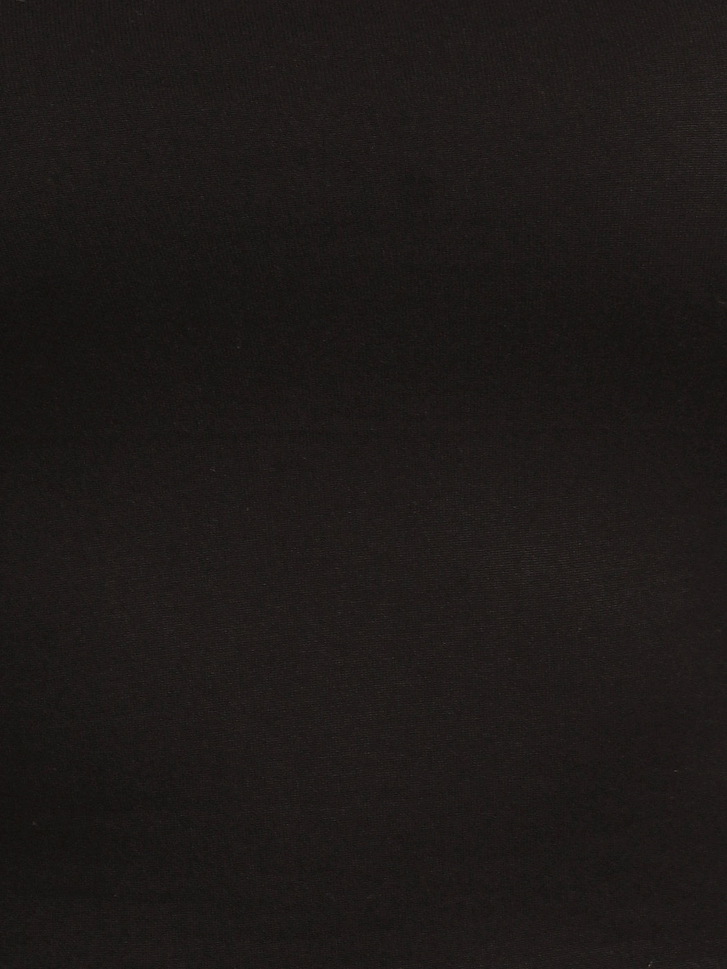 Top corto ajustado, elegante, con hombros descubiertos, mangas largas y volantes