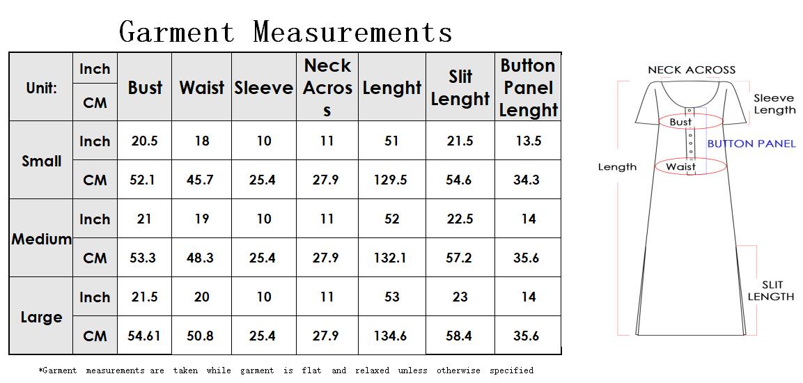 Long Short Sleeve Button-Down Maxi Dress