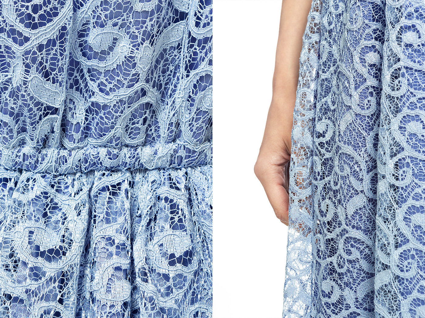 Casual Lace Floral Sleeveless Dress