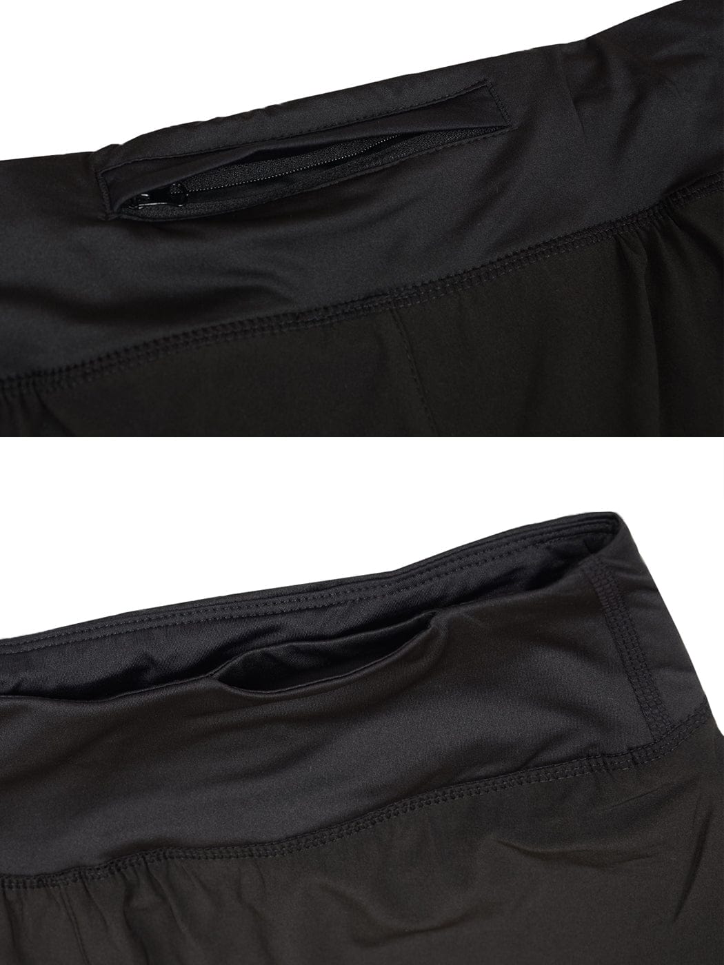 Pantalones cortos para correr, yoga, gimnasio, atletismo, con bolsillos y cordón