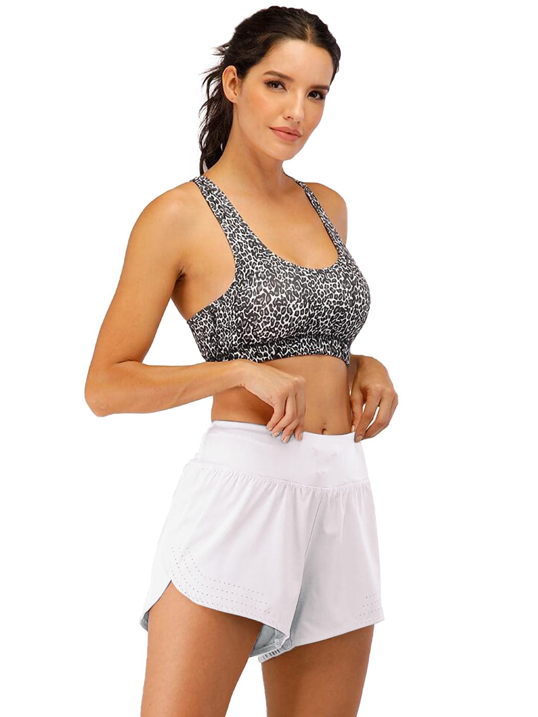 Pantalones cortos para correr, yoga, gimnasio, atletismo, con bolsillos y cordón