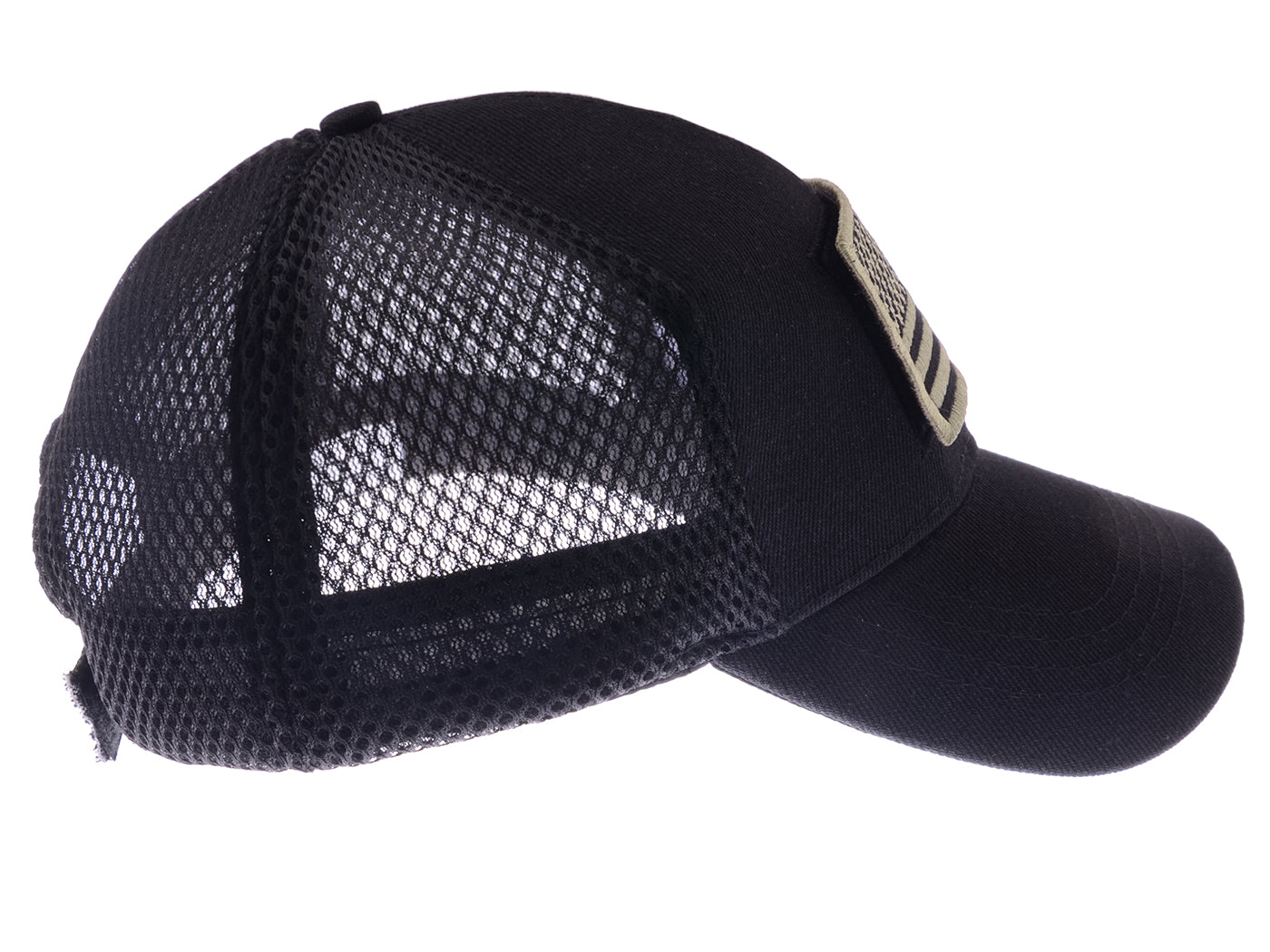 Gorra unisex con bandera estadounidense de Anna-Kaci | Gorra de béisbol desgastada con parche de bandera de EE. UU.