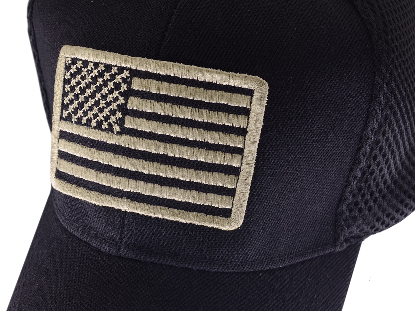 Gorra unisex con bandera estadounidense de Anna-Kaci | Gorra de béisbol desgastada con parche de bandera de EE. UU.