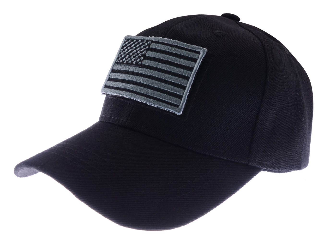 Gorra unisex con bandera estadounidense de Anna-Kaci | Gorra de béisbol desgastada con parche de bandera de EE. UU.