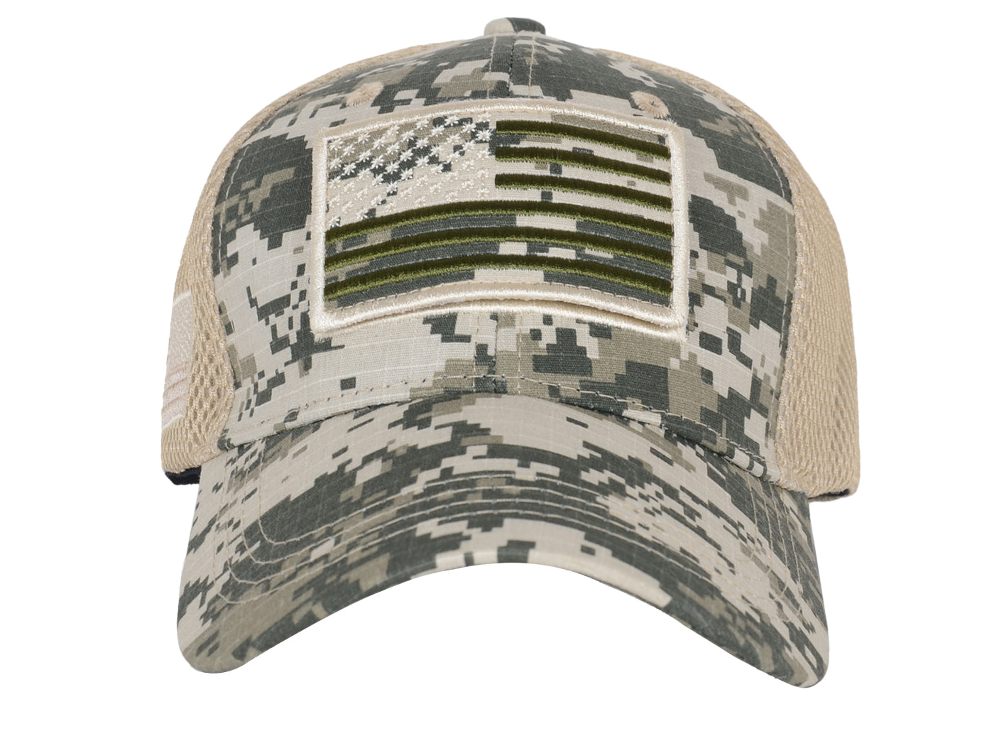 Gorra unisex con bandera estadounidense de Anna-Kaci | Gorra de béisbol desgastada con parche de bandera de EE. UU.