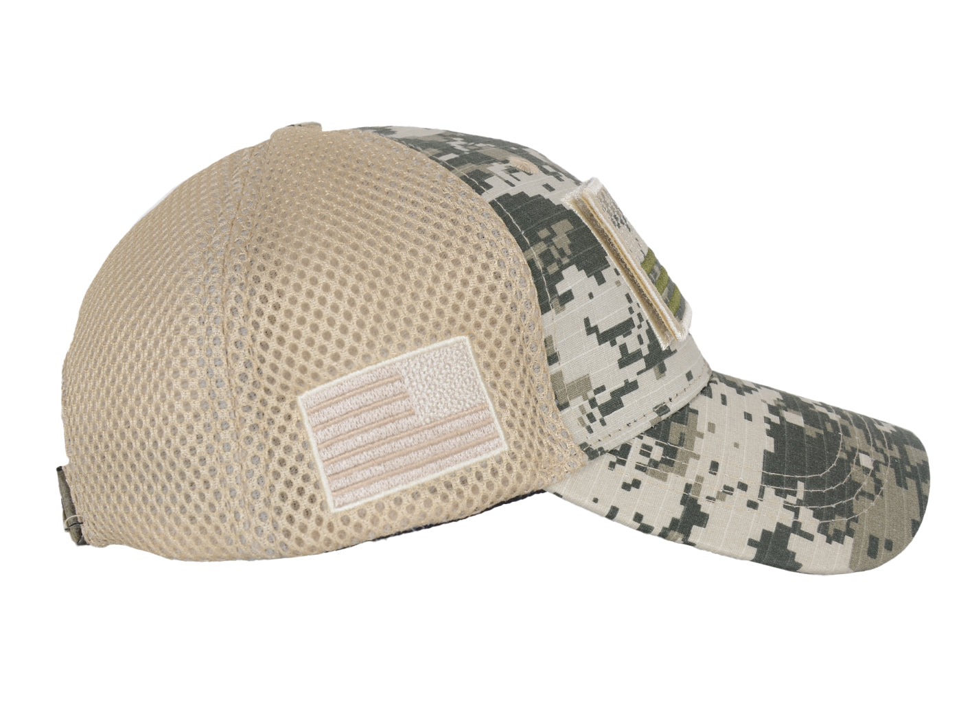 Gorra unisex con bandera estadounidense de Anna-Kaci | Gorra de béisbol desgastada con parche de bandera de EE. UU.