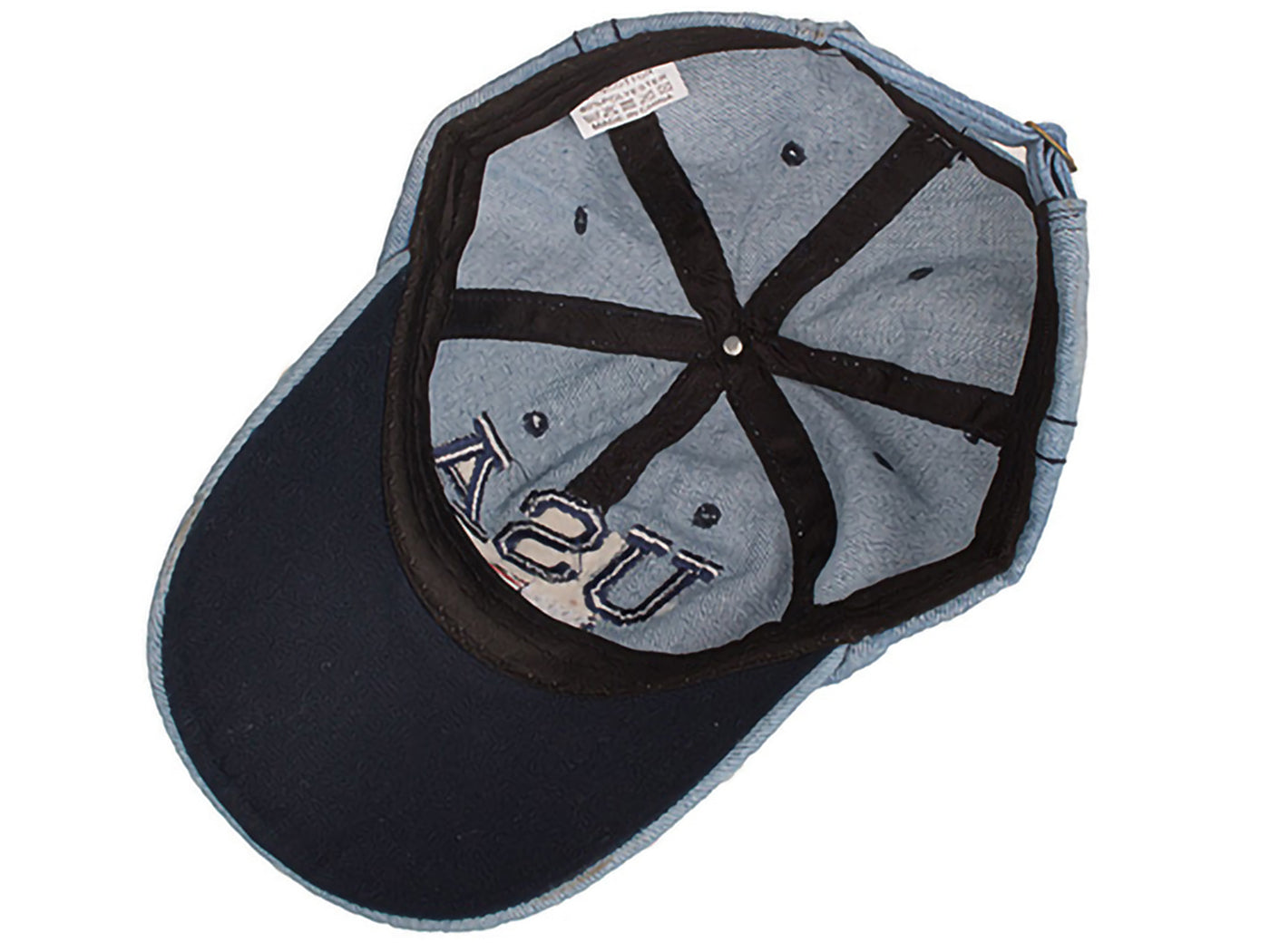 Gorra de algodón lavado con parche bordado de la bandera estadounidense del 4 de julio de Anna-Kaci