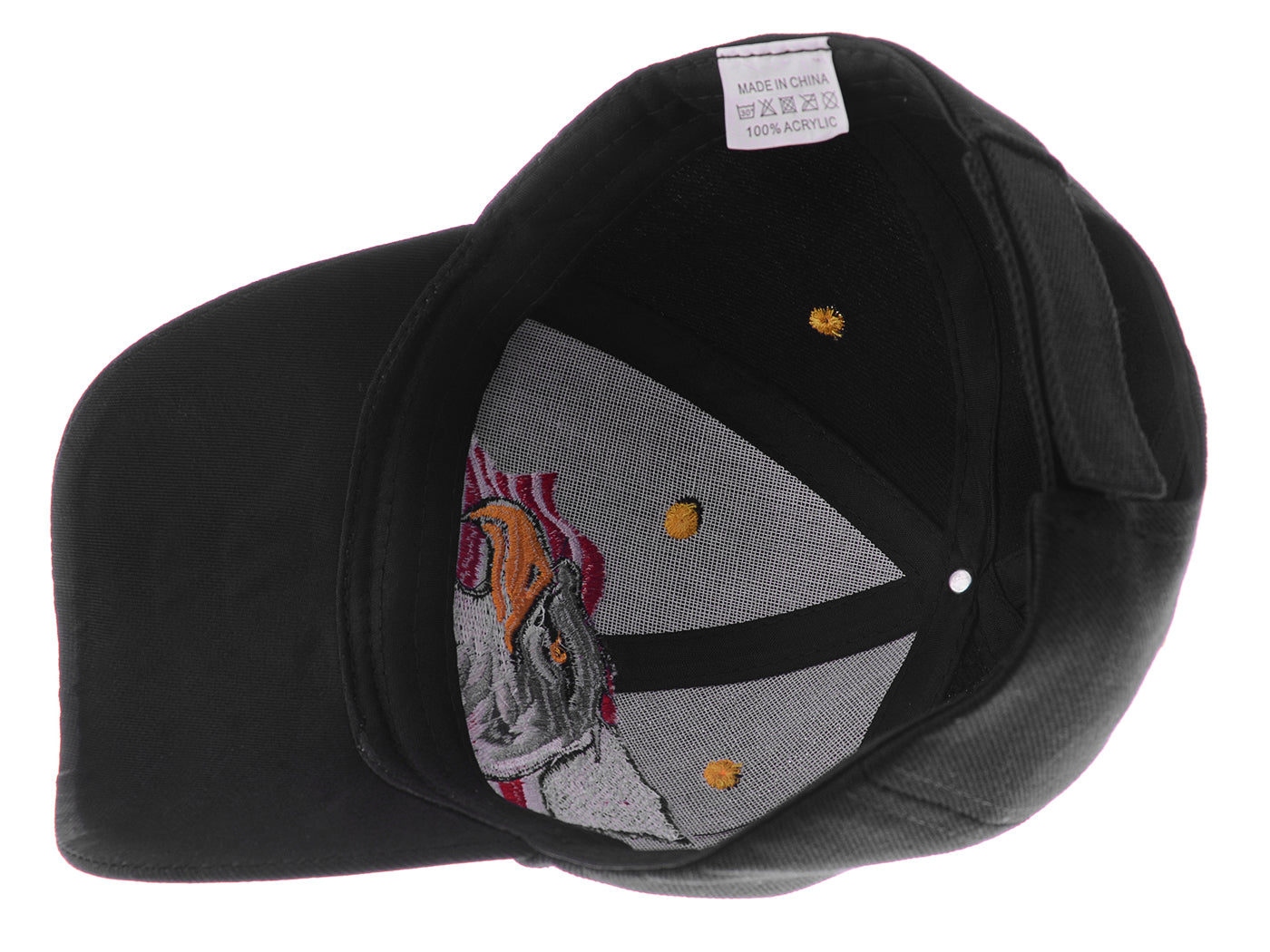 Gorras de béisbol con velcro ajustables en 3D con la bandera estadounidense patriótica de Anna-Kaci, con águila y halcón