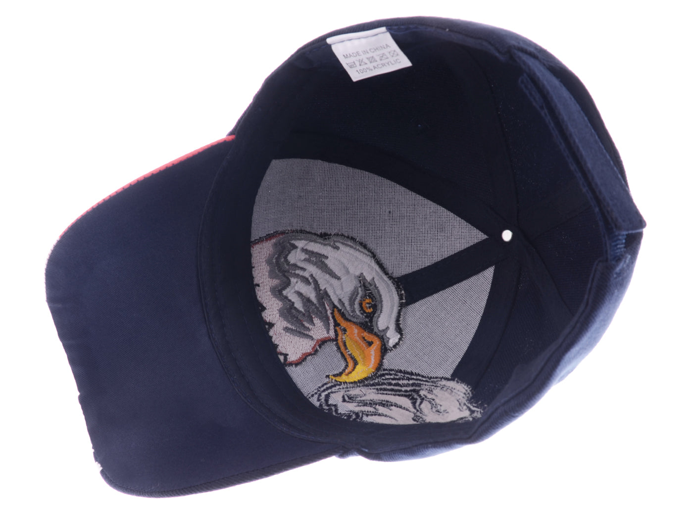 Gorras de béisbol con velcro ajustables en 3D con la bandera estadounidense patriótica de Anna-Kaci, con águila y halcón