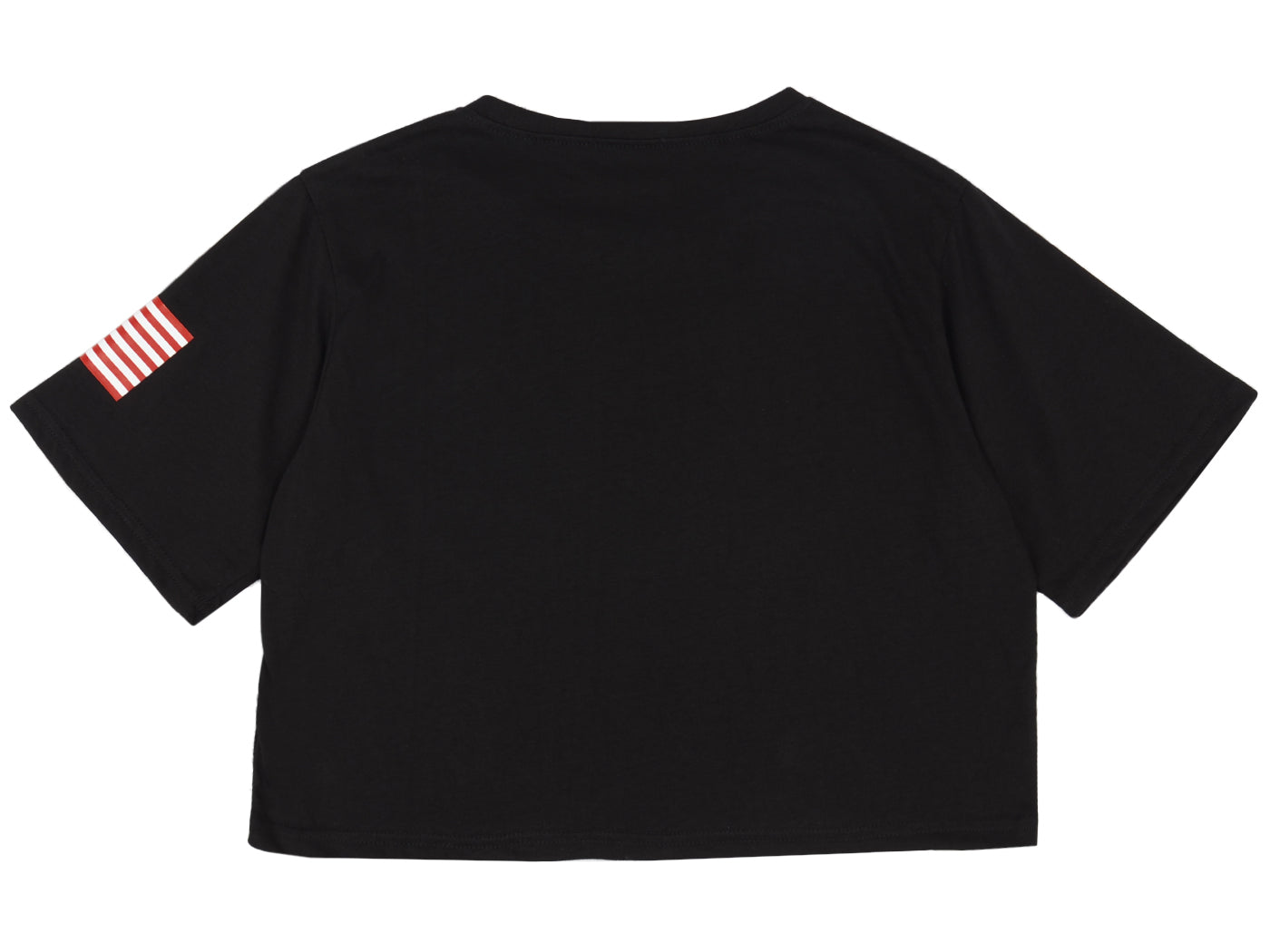 Camiseta de manga corta con estampado de letras para mujer de Anna-Kaci con la bandera de EE. UU. del 4 de julio