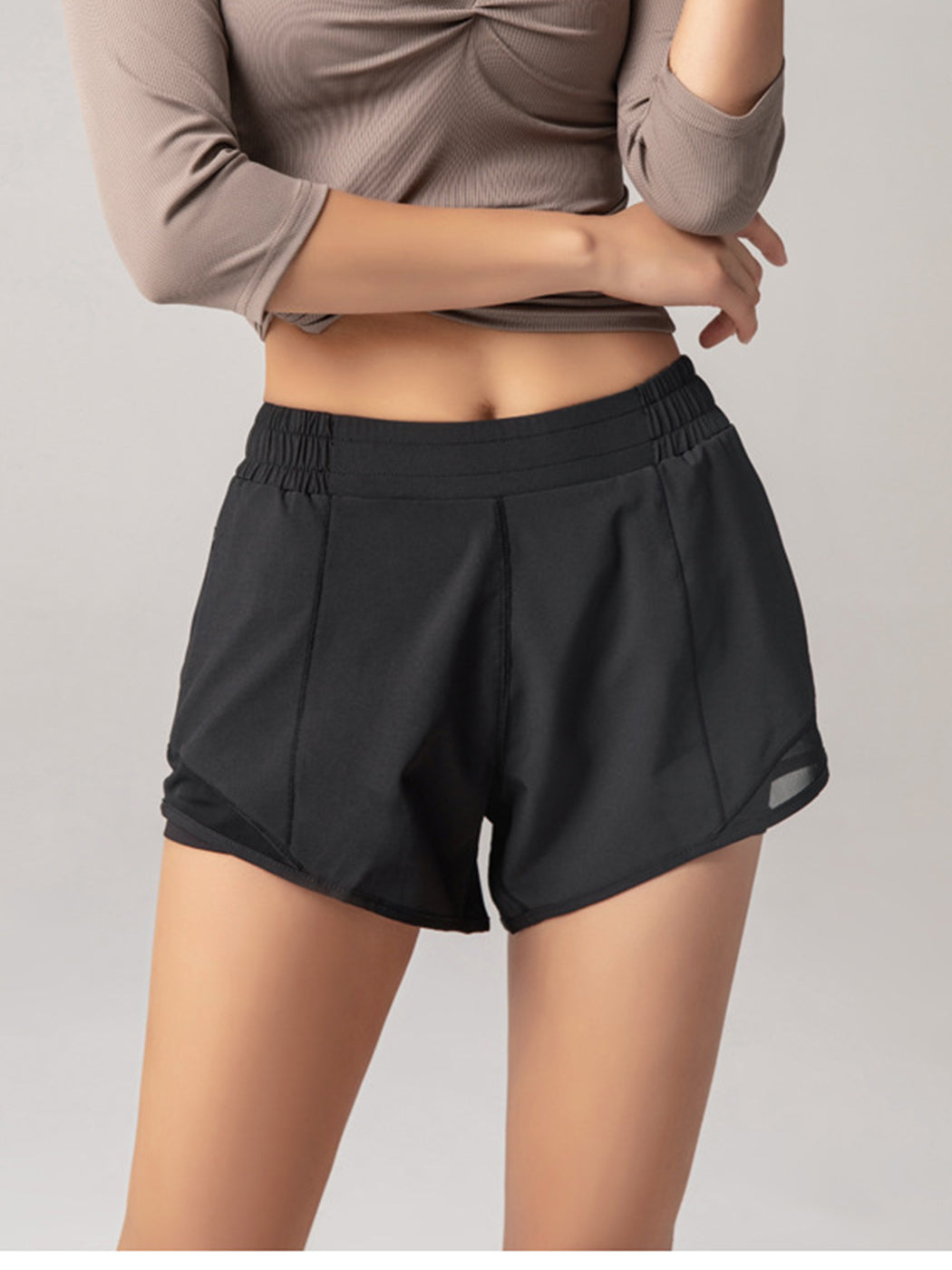 Pantalones cortos para hacer ejercicio, deportes atléticos, correr, yoga, gimnasio, pantalones cortos deportivos
