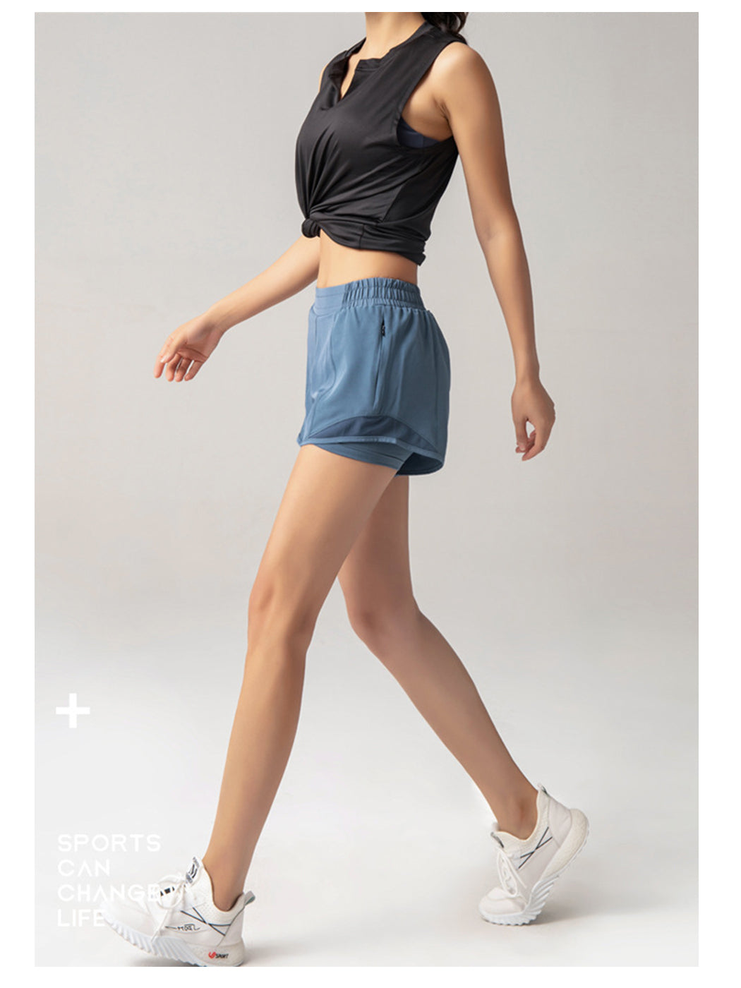 Pantalones cortos para hacer ejercicio, deportes atléticos, correr, yoga, gimnasio, pantalones cortos deportivos