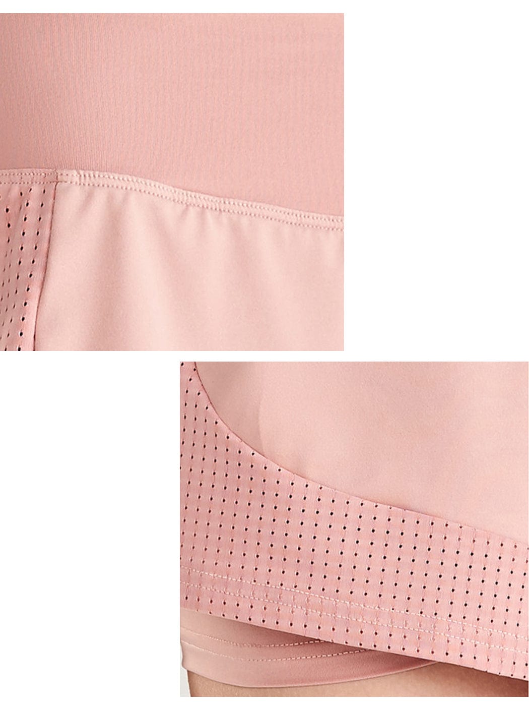 Pantalones cortos sueltos de secado rápido para correr, 2 en 1, para gimnasio