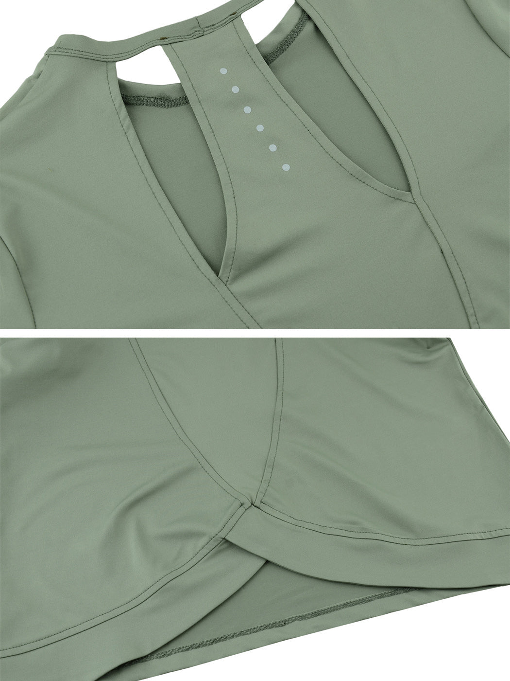 Camisetas de entrenamiento para mujeres Camisetas de yoga con aberturas en forma de cerradura Camisetas sin mangas para correr atléticas