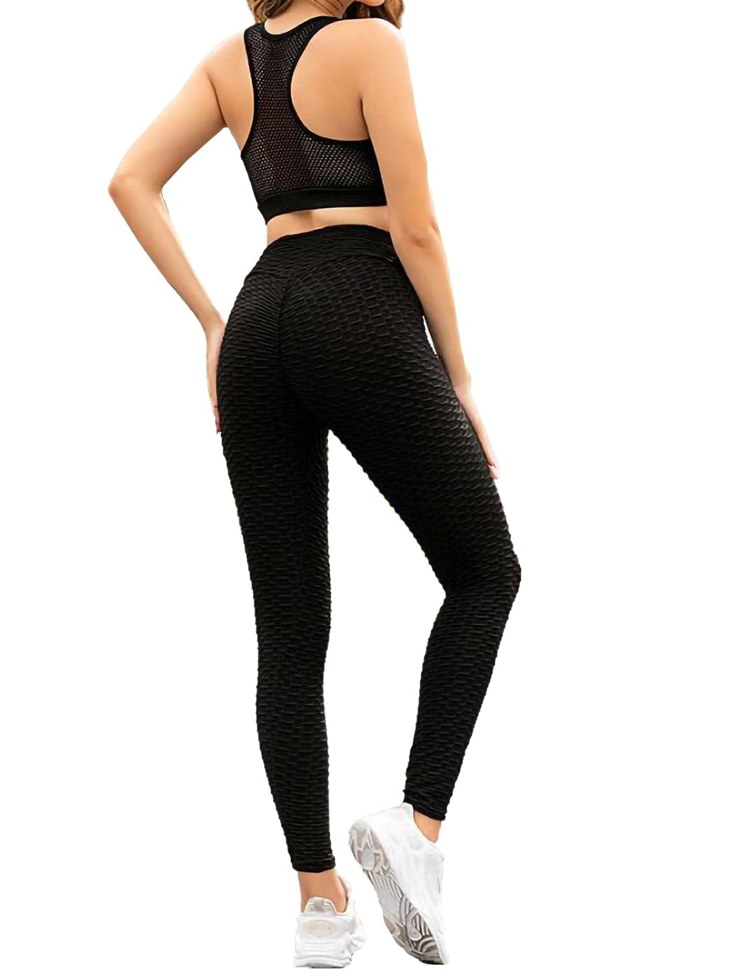 Designer Al Yoga Hot Leggings Outfits And Pants Set With Twisted Bra And  High Waist Pleated Tight Pants For Women From Zhangjungang1, $38.93