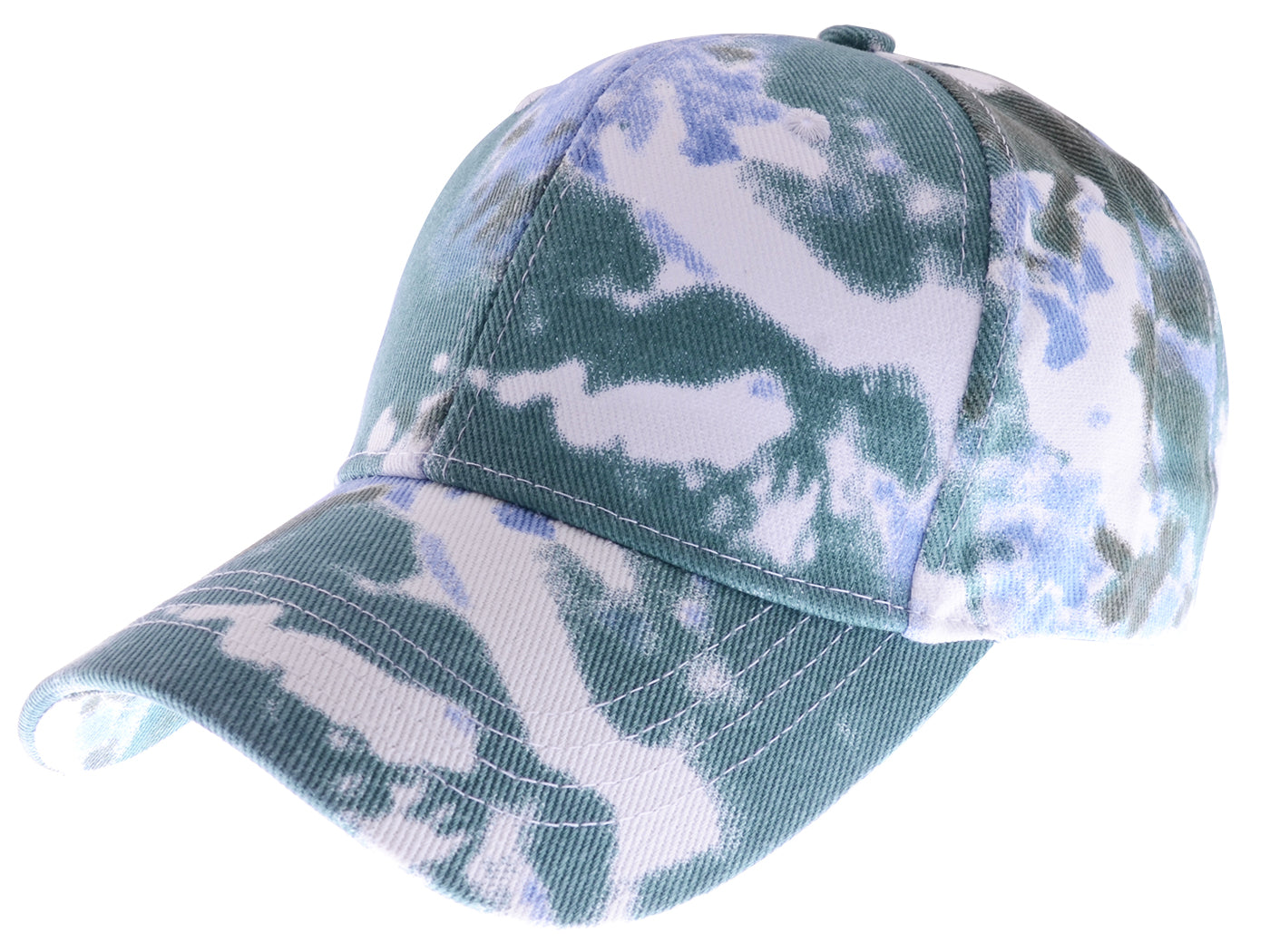 Gorra de béisbol unisex teñida con estilo hip hop de Anna-Kaci, ajustable, de algodón