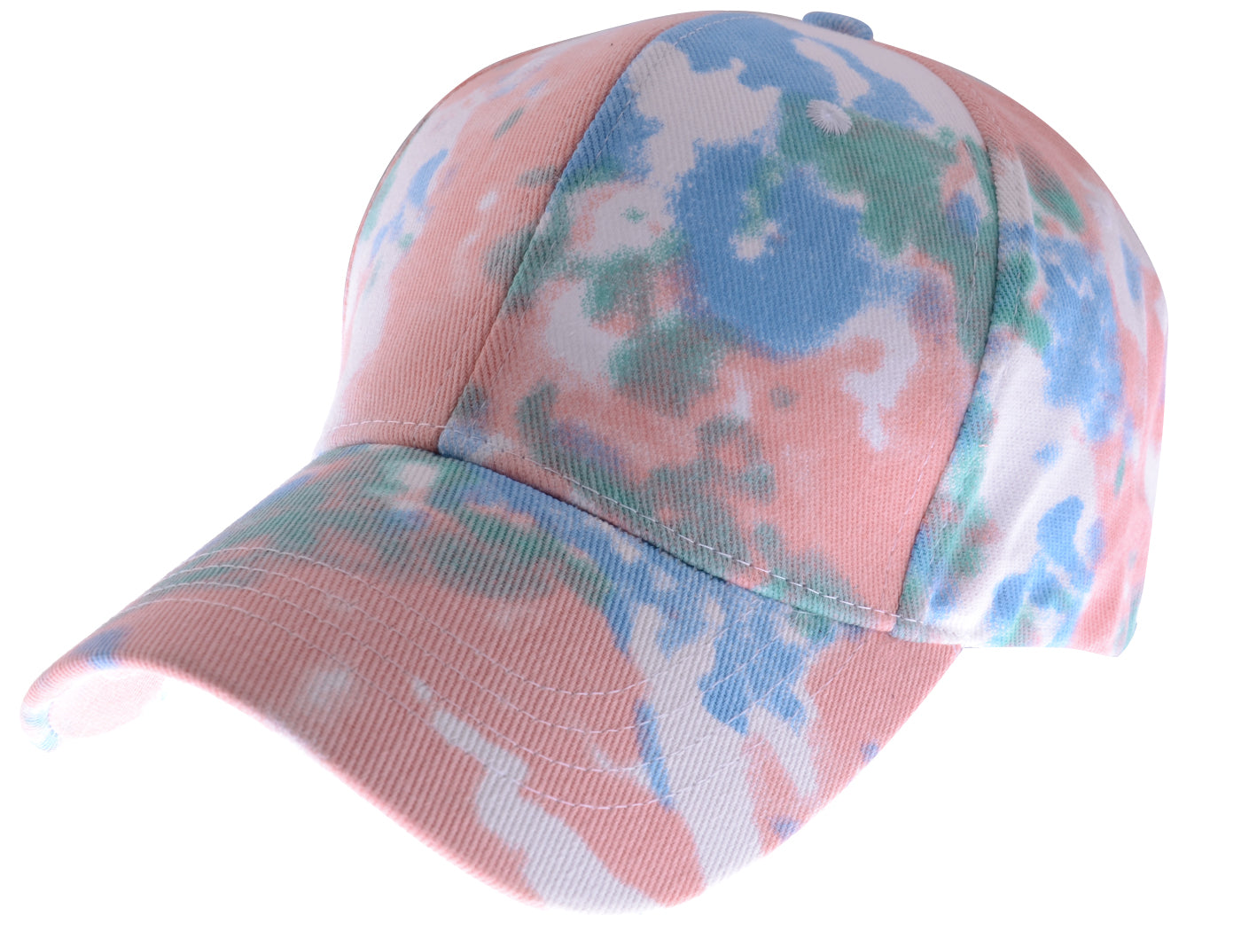 Gorra de béisbol unisex teñida con estilo hip hop de Anna-Kaci, ajustable, de algodón