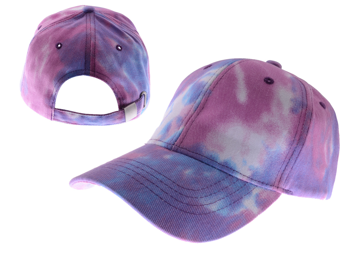 Gorra de béisbol unisex teñida con estilo hip hop de Anna-Kaci, ajustable, de algodón