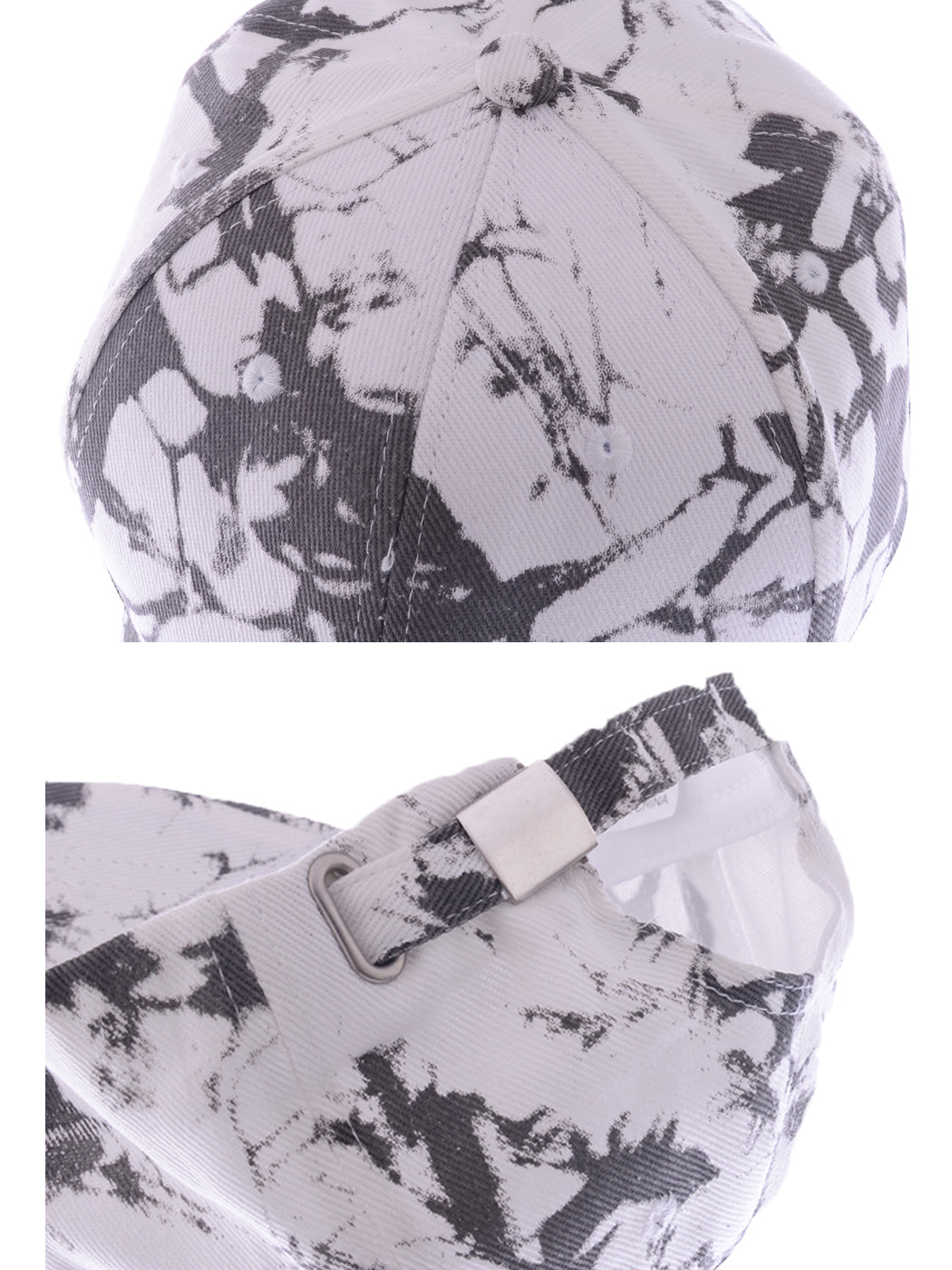 Gorra de béisbol unisex teñida con estilo hip hop de Anna-Kaci, ajustable, de algodón