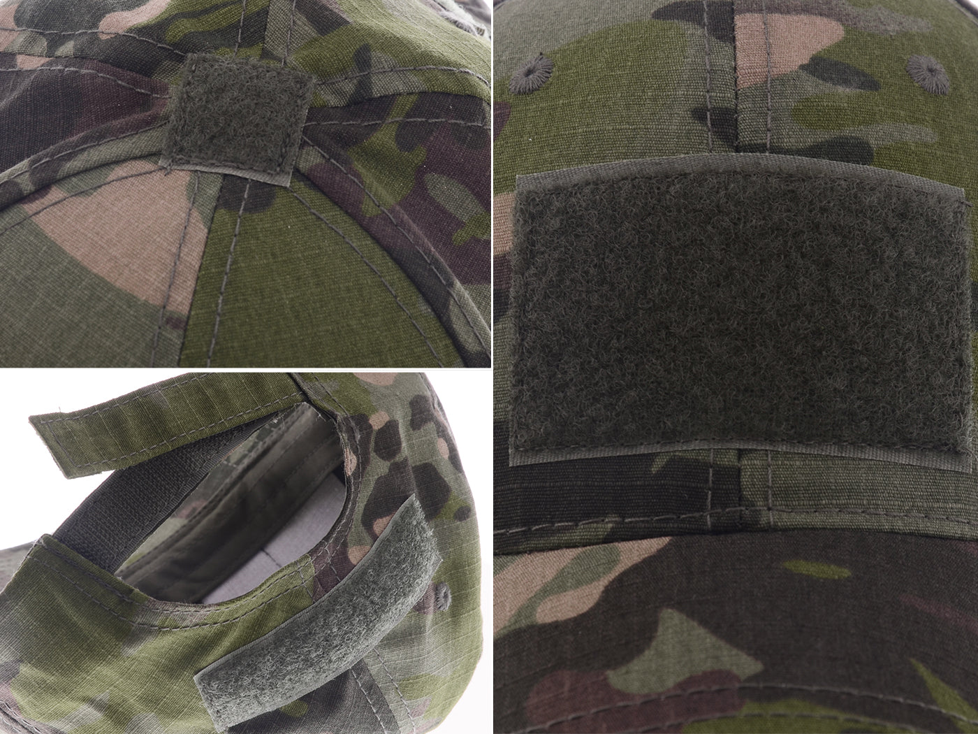 Gorra de béisbol con parche de camuflaje de Anna-Kaci, gorra táctica militar para exteriores