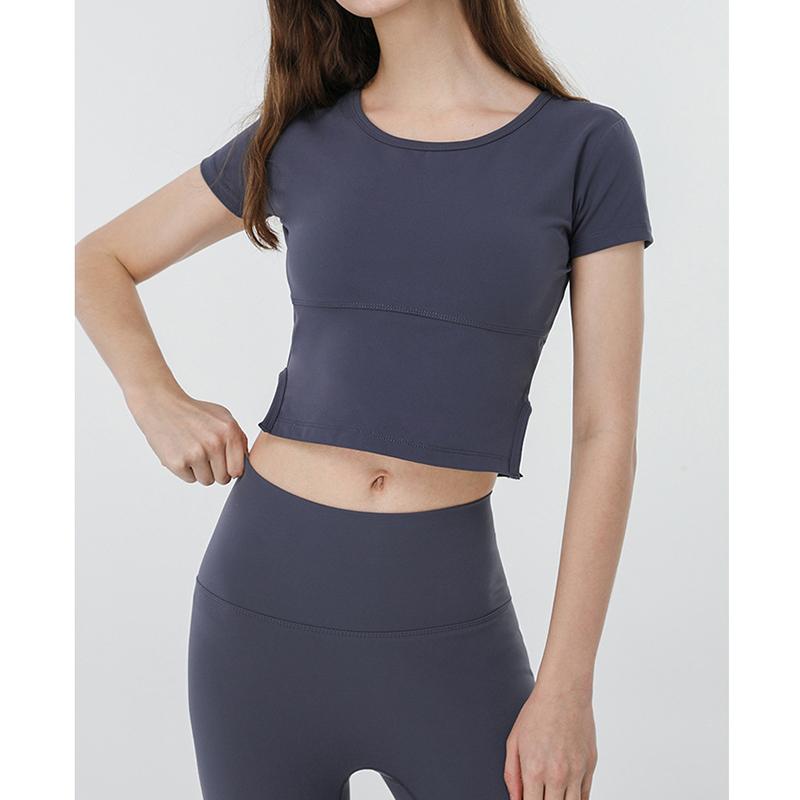 Anna-Kaci Easy Everyday Yoga T-Shirt | Anna-Kaci Large / Grey