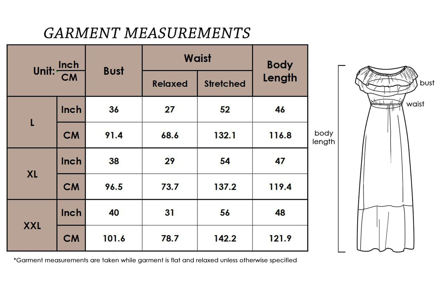 Anna-Kaci Plus Size Off Shoulder Ruffle Empire Maxi Dress for Women | Anna-Kaci