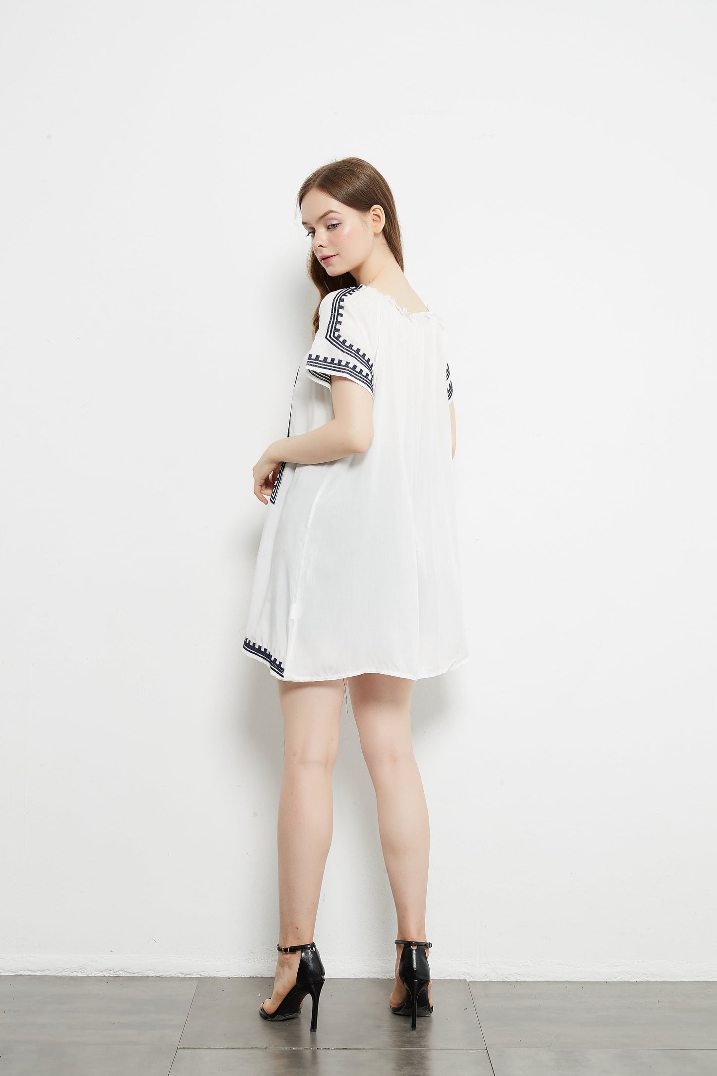 Anna-Kaci Printed Versatile Off Shoulder Smocked Dress | Anna Kaci