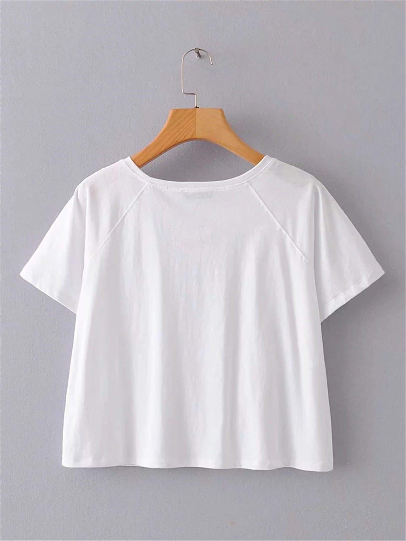 Anna-Kaci Short Sleeve Snap Henley | Anna-Kaci