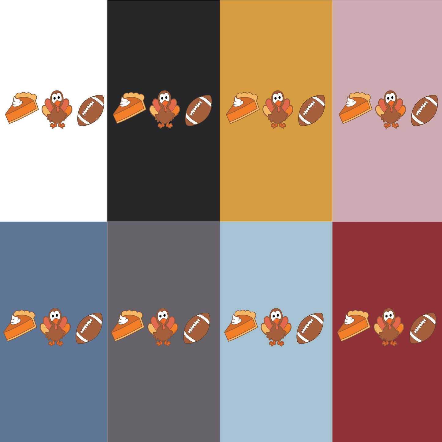 Camiseta de dibujos animados del día del juego de Acción de Gracias: pastel de calabaza, pavo, fútbol divertido, camiseta retro de otoño, camisa de otoño, día del juego, fútbol, fiesta