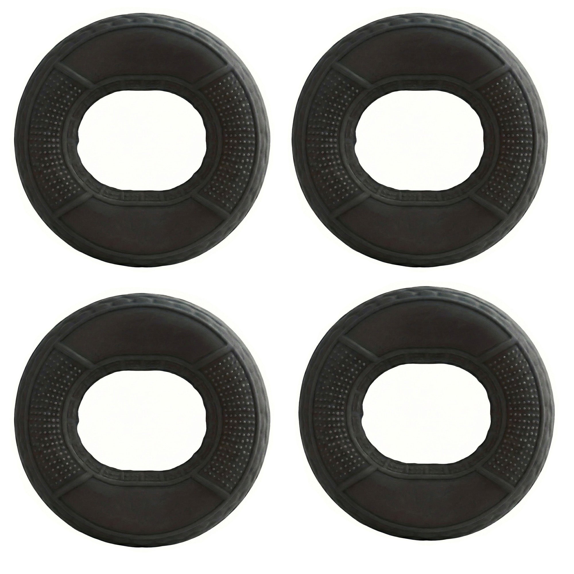 Anna-Kaci 4-PC Hand Grip Strengthener Ring Set with Multiple Resistance Levels