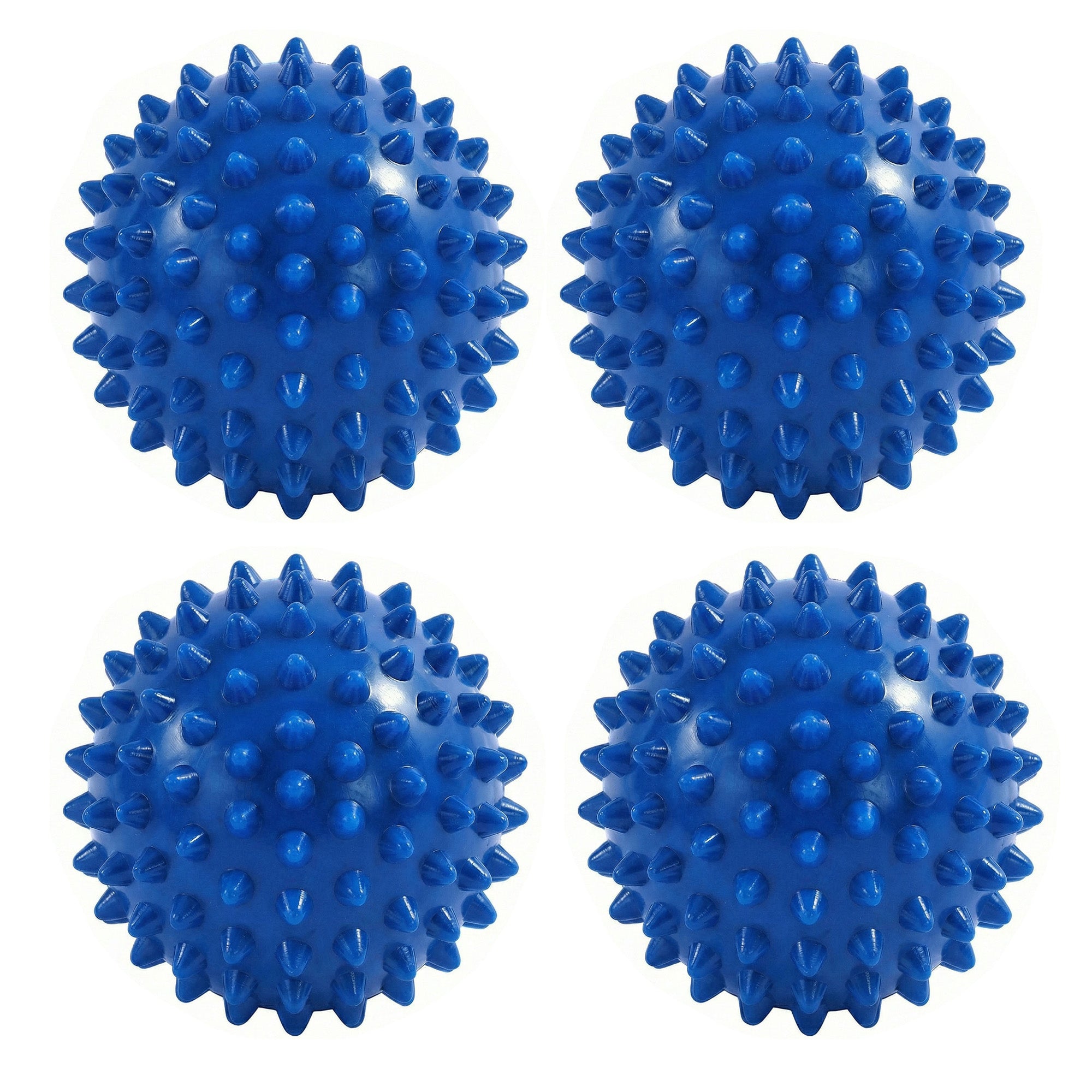Anna-Kaci 4-PC Spiky Massage Ball for Muscle Relief and Trigger Point Therapy