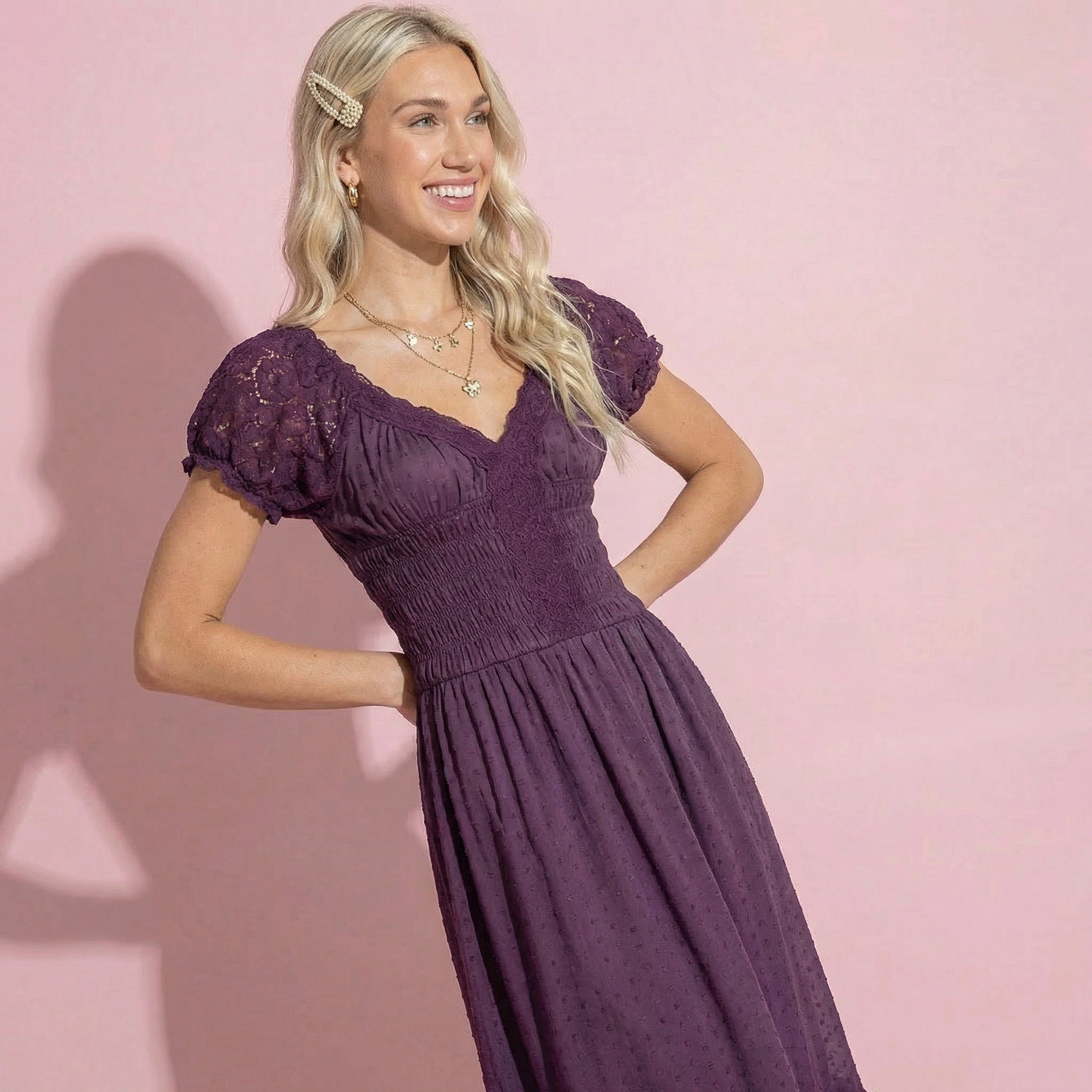 Renaissance Boho Lace Maxi Dress