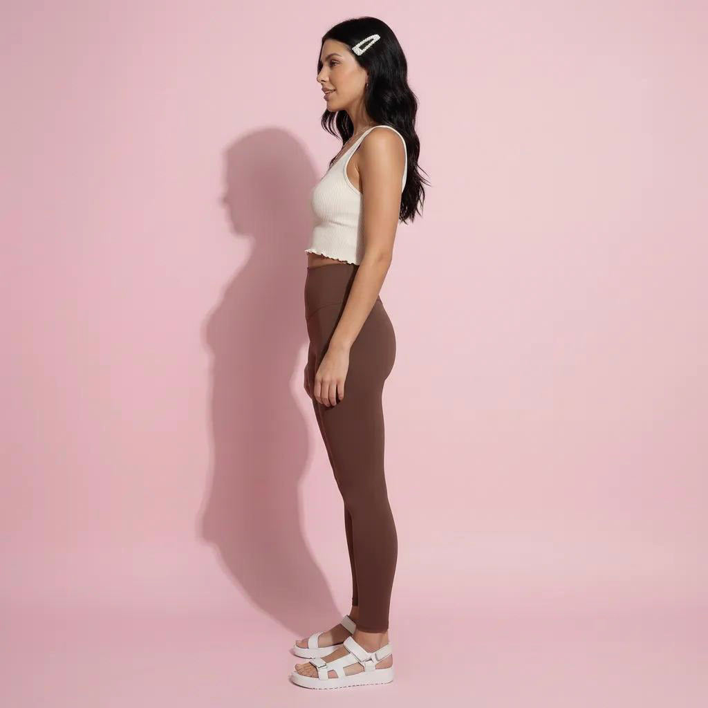 Anna-Kaci Active Women's Seamless High Waist Compression Leggings with Smooth Sculpting Fit and Stretch Fabric