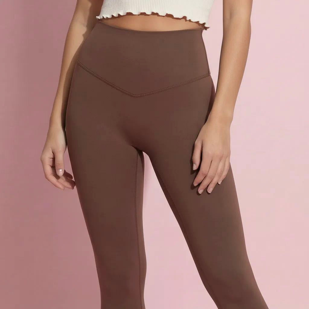 Anna-Kaci Active Women's Seamless High Waist Compression Leggings with Smooth Sculpting Fit and Stretch Fabric