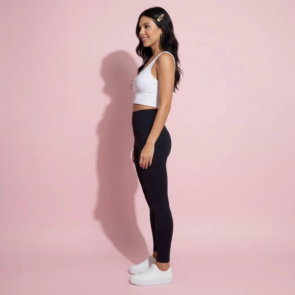 Anna-Kaci Active Women's Seamless High Waist Compression Leggings with Smooth Sculpting Fit and Stretch Fabric